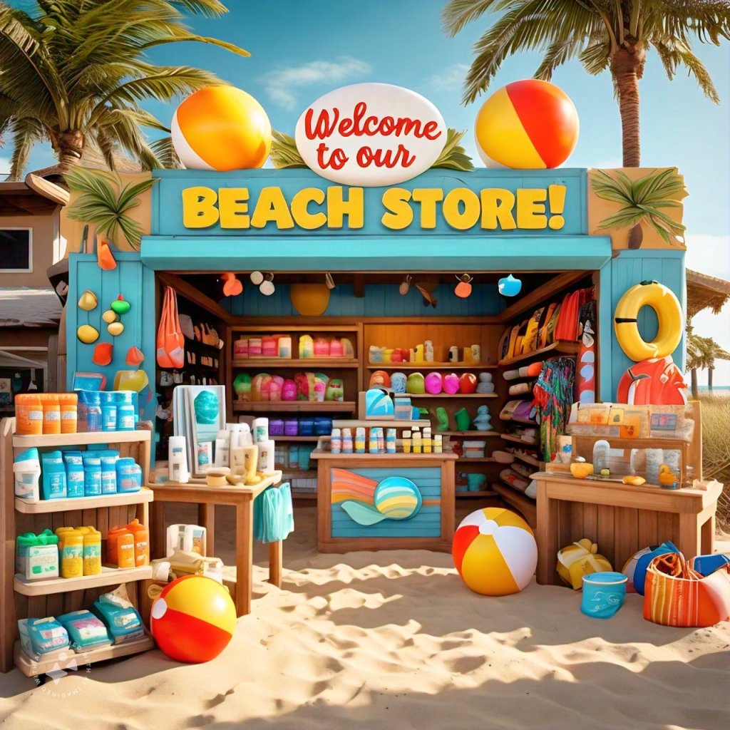 beach store